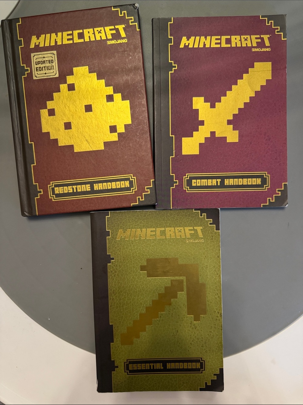 Minecraft Handbooks Set - Redstone, Combat, Essential